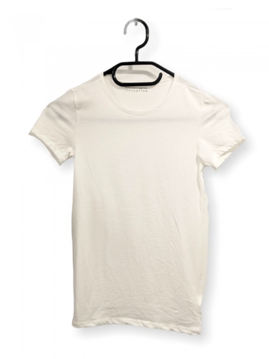 Tricou alb pentru fete Tricou alb pentru fete