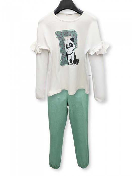 Pijama Panda pentru fete Pijama Panda pentru fete