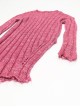 Pulover roz pentru fete Pulover roz pentru fete